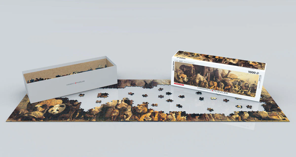 Puzzle: Panoramic Puzzles - Noah's Ark by Haruo Takino - Image 2