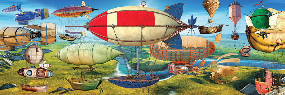 Puzzle: Panoramic Puzzles - The Great Race - Image 2