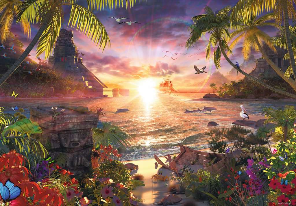 Puzzle: Paradise Sunset - Image 3