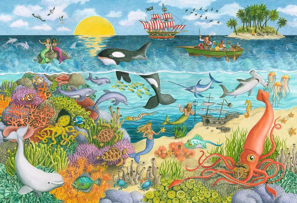 Puzzle: Pirates and Mermaids - Image 2