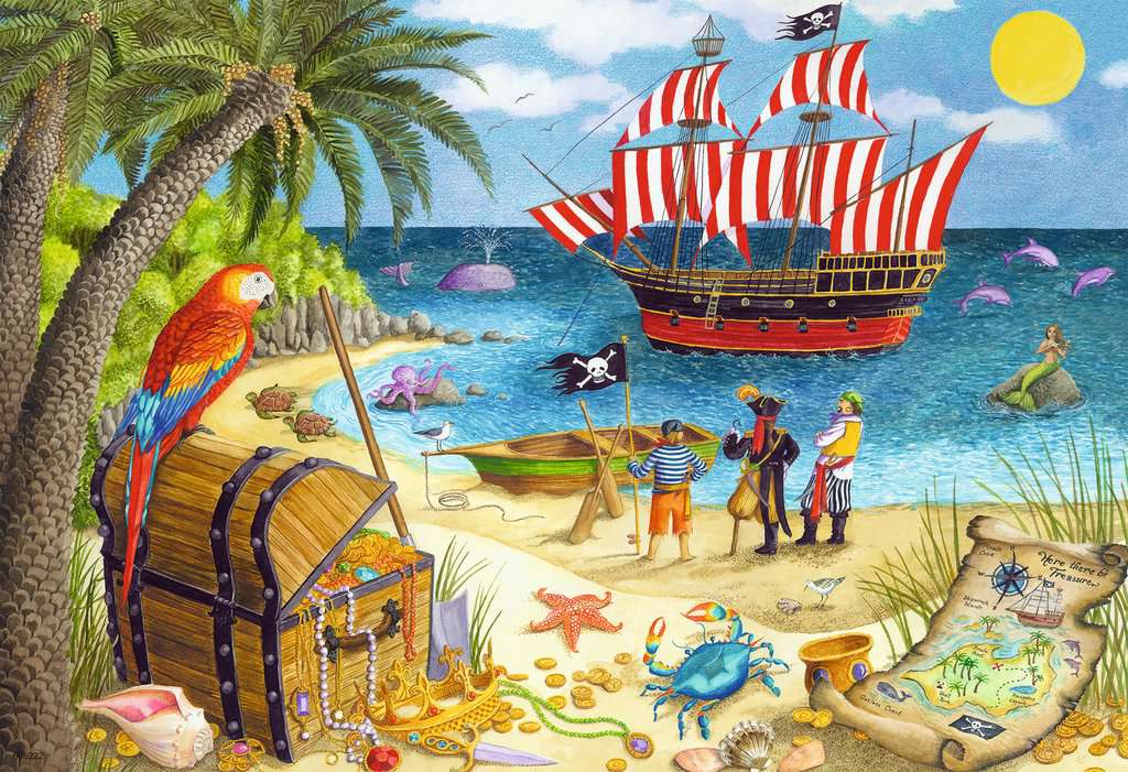 Puzzle: Pirates and Mermaids - Image 3