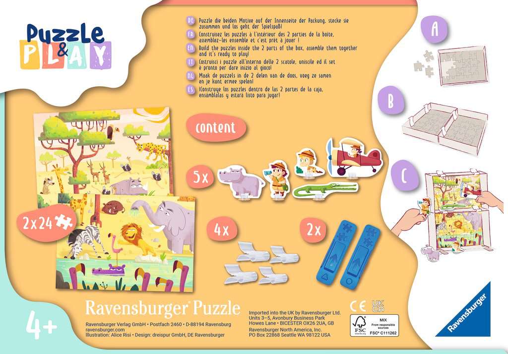 Puzzle & Play: Safari Time - Image 2