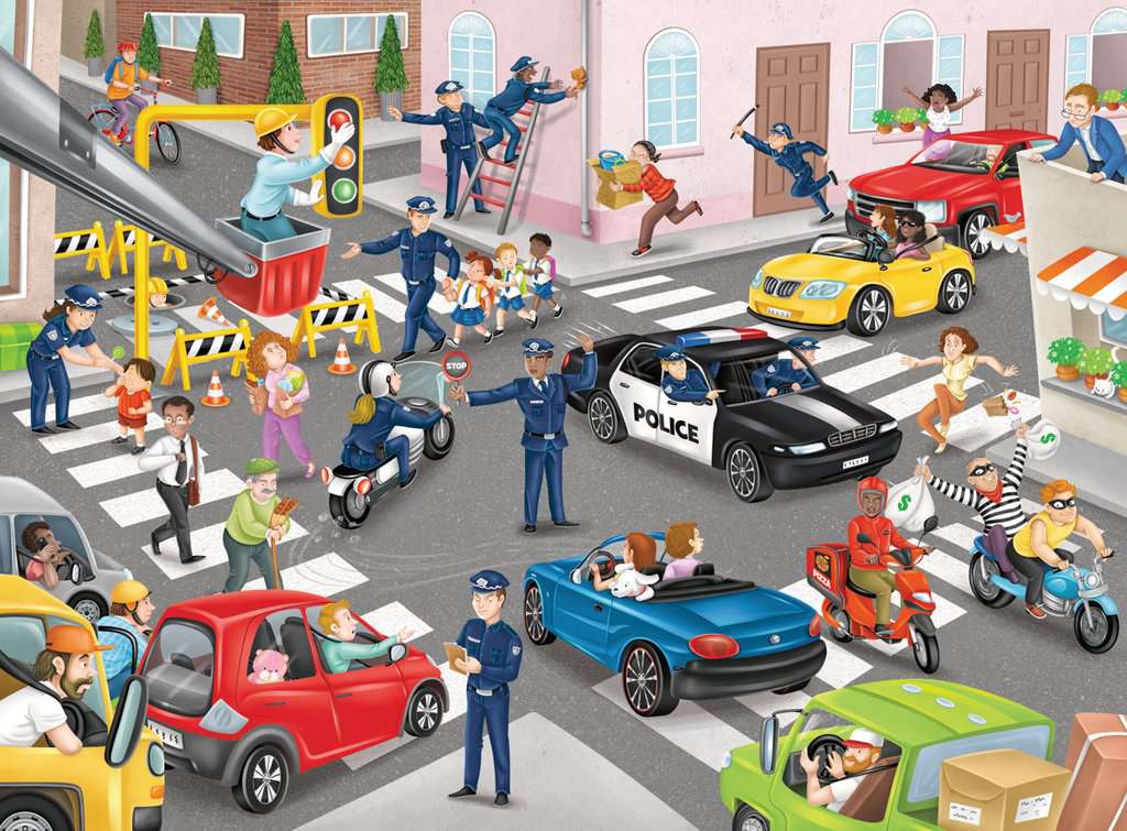 Puzzle: Police Patrol - Image 2