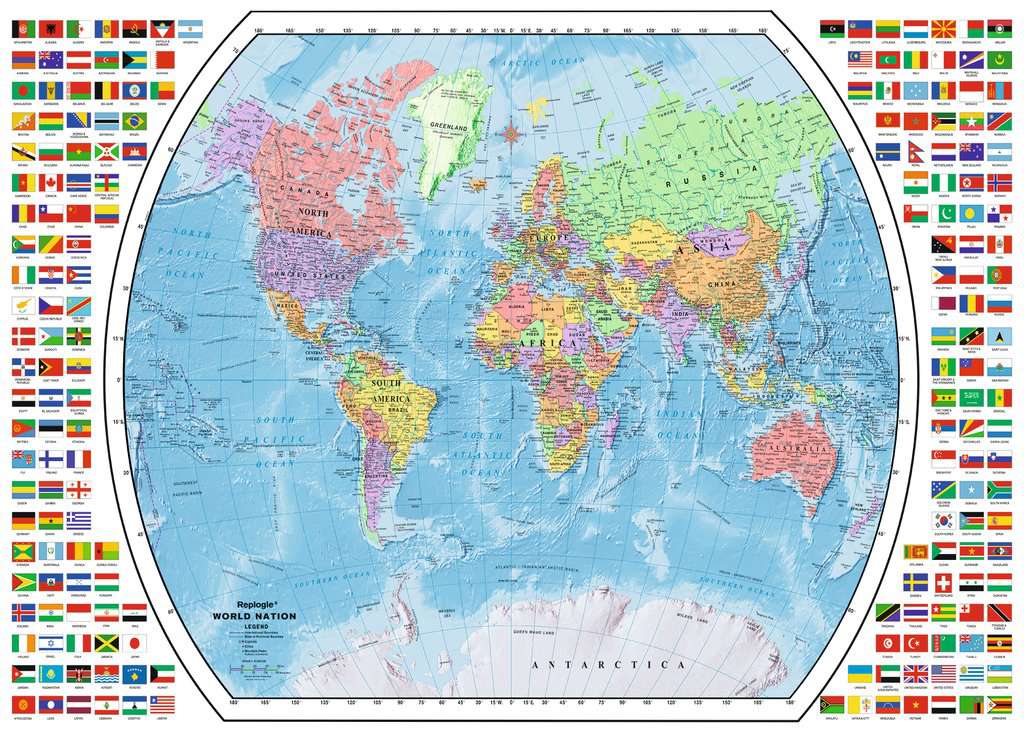 Puzzle: Political World Map - Image 2