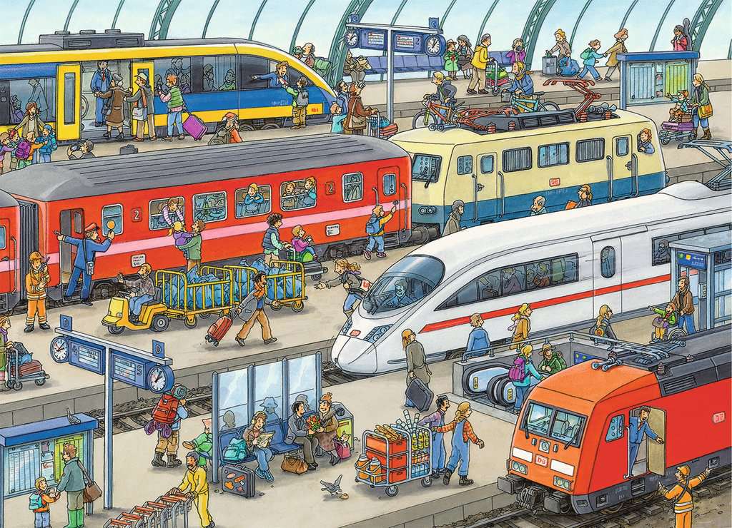 Puzzle: Railway Station - Image 2