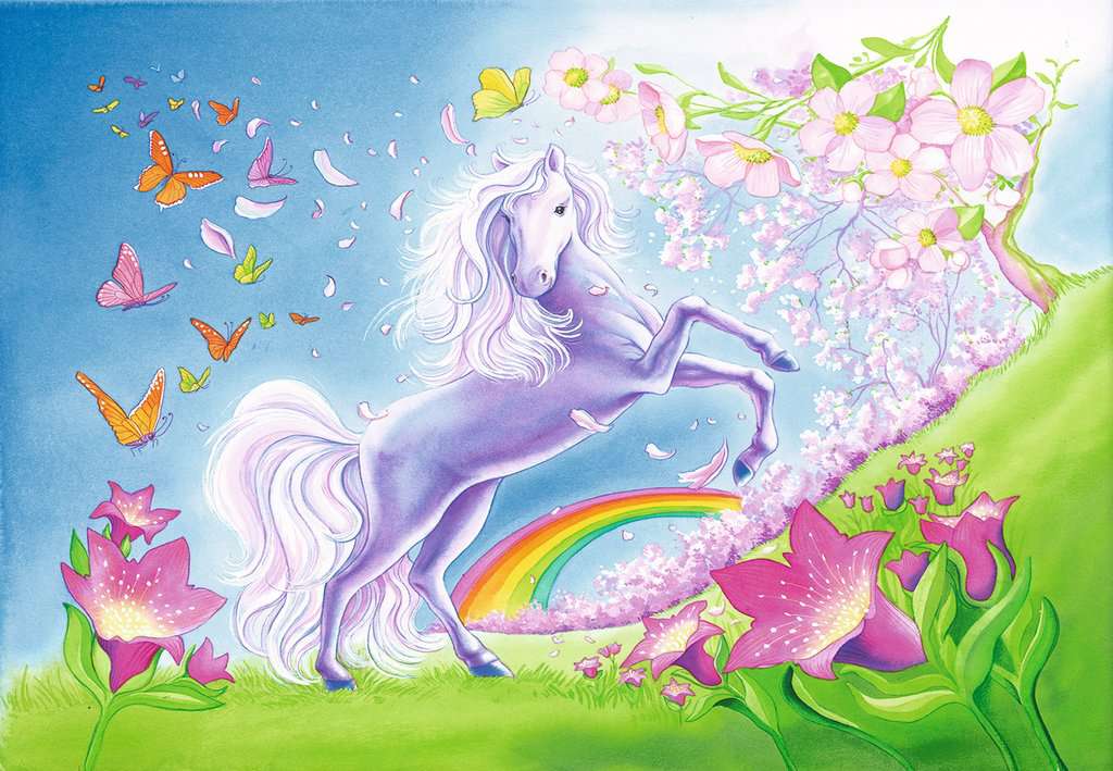 Puzzle: Rainbow Horses - Image 3