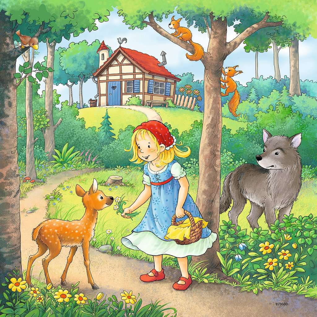 Puzzle: Rapunzel, Red Riding Hood, and The Frog Prince - Image 2