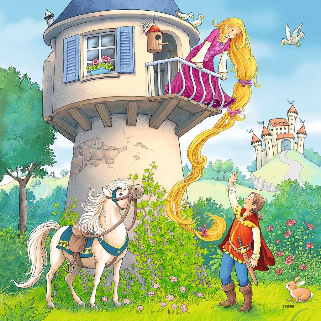 Puzzle: Rapunzel, Red Riding Hood, and The Frog Prince - Image 3