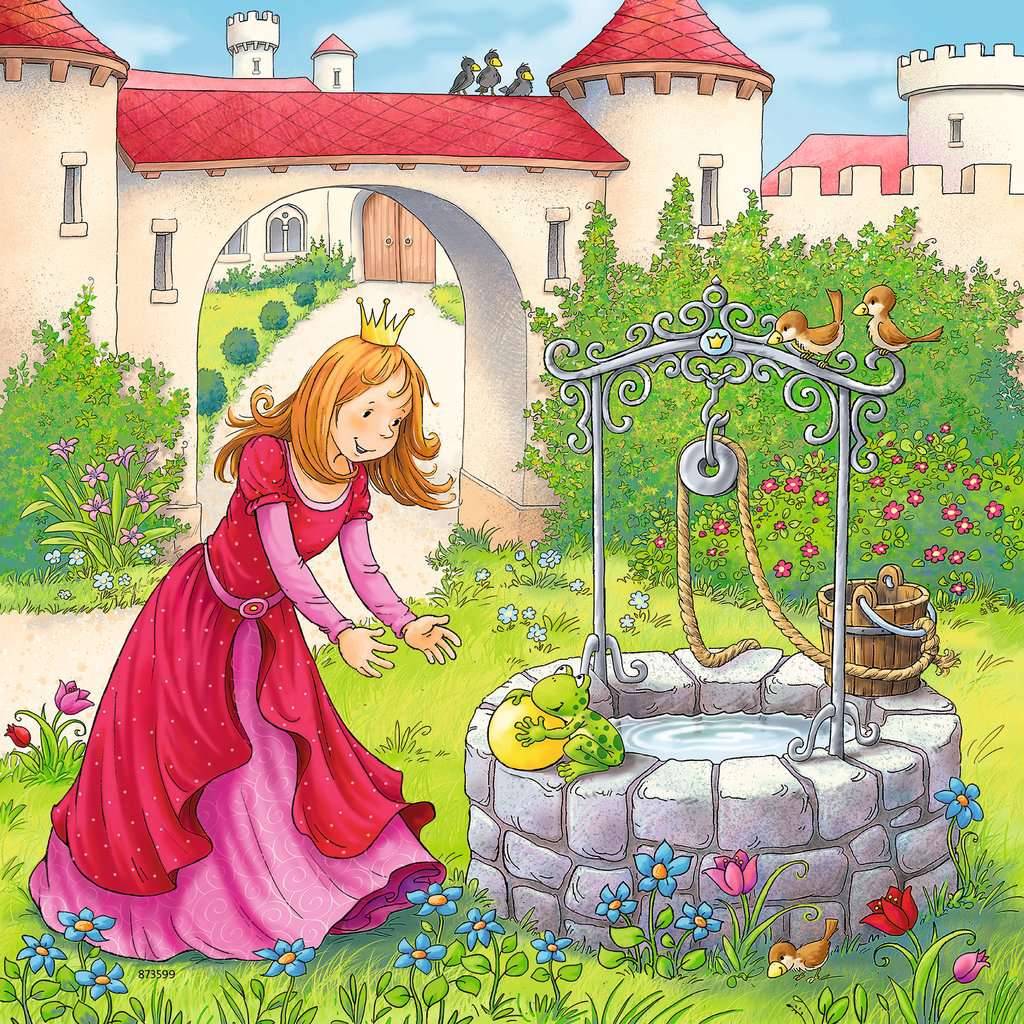 Puzzle: Rapunzel, Red Riding Hood, and The Frog Prince - Image 4