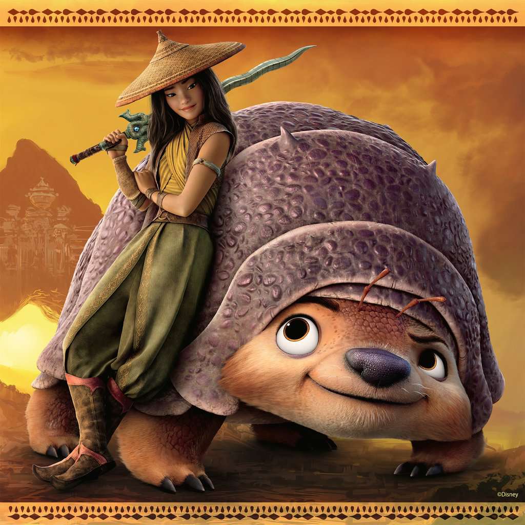 Puzzle: Raya and the Last Dragon (3 x 49pc Puzzles) - Image 3