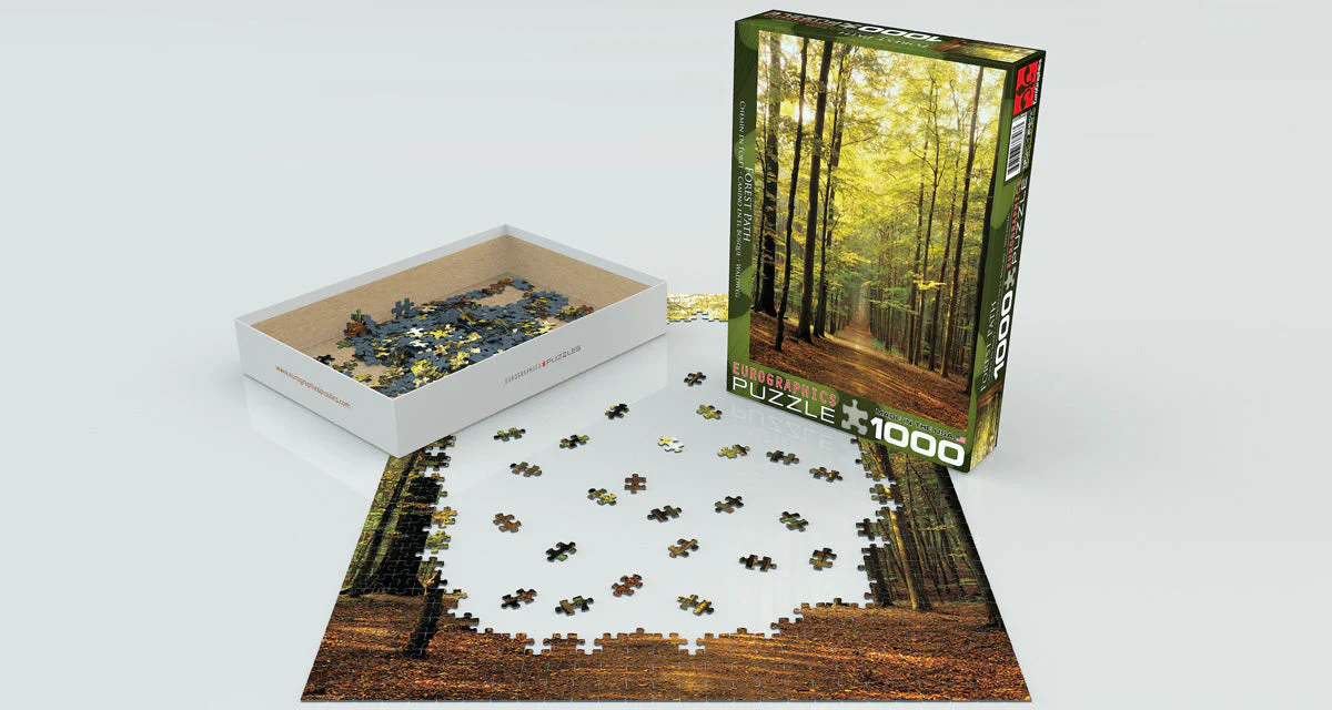 Puzzle: Scenic Photography - Forest Path - Image 2