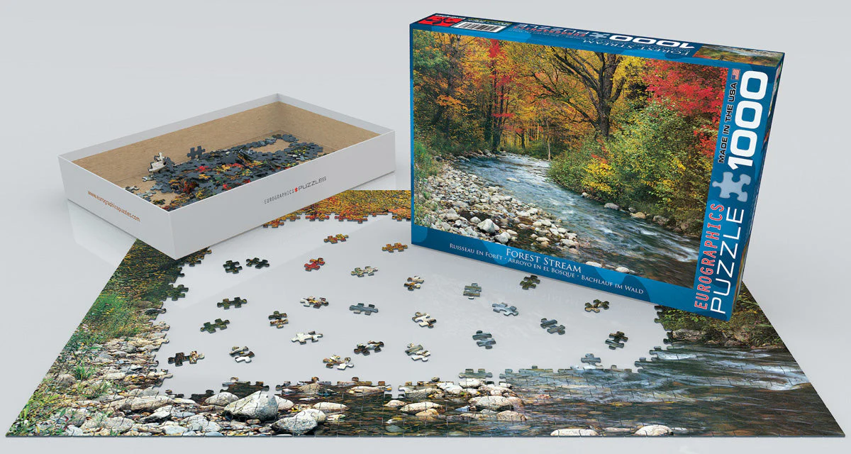 Puzzle: Scenic Photography - Forest Stream - Image 2