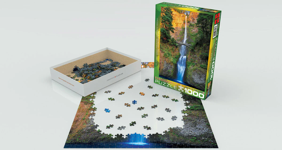 Puzzle: Scenic Photography - Multnomah Falls - Oregon - Image 2