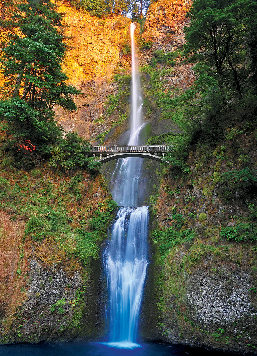 Puzzle: Scenic Photography - Multnomah Falls - Oregon - Image 3