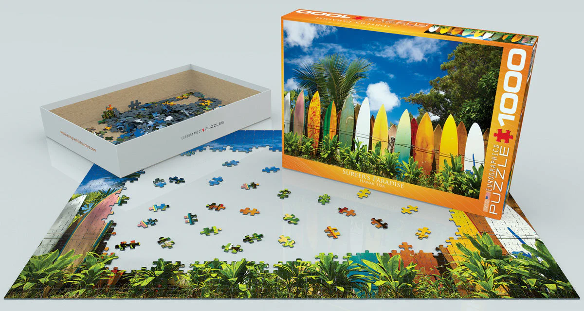 Puzzle: Scenic Photography - Surfer's Paradise Hawaii - Image 2