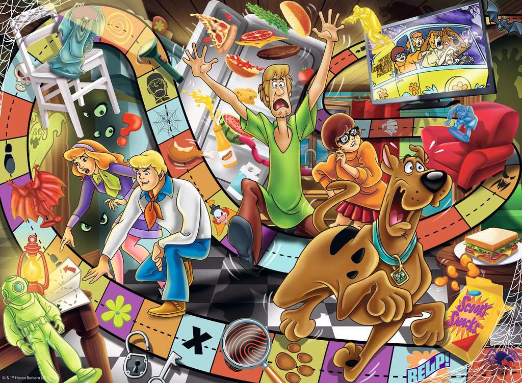 Puzzle: Scooby Doo Haunted Game - Image 2