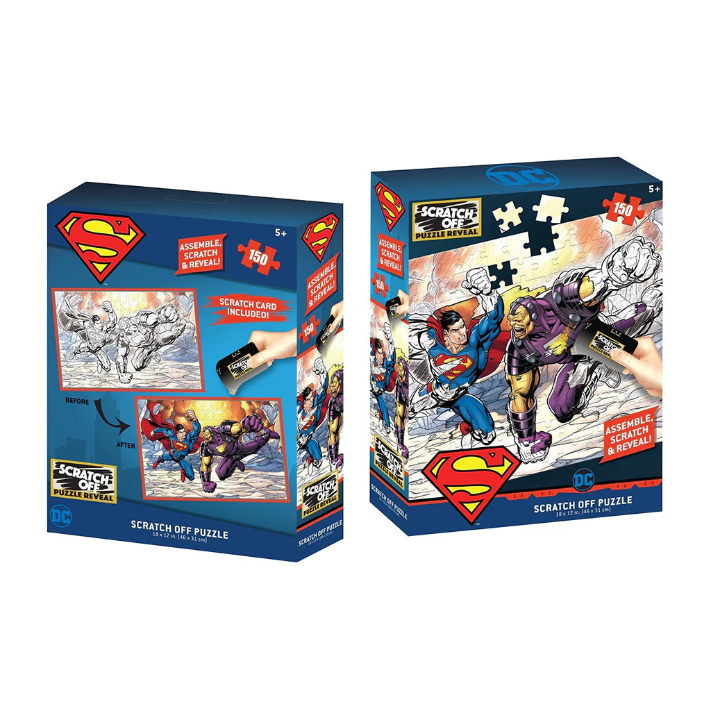 Puzzle: Scratch Off - Superman - Image 2