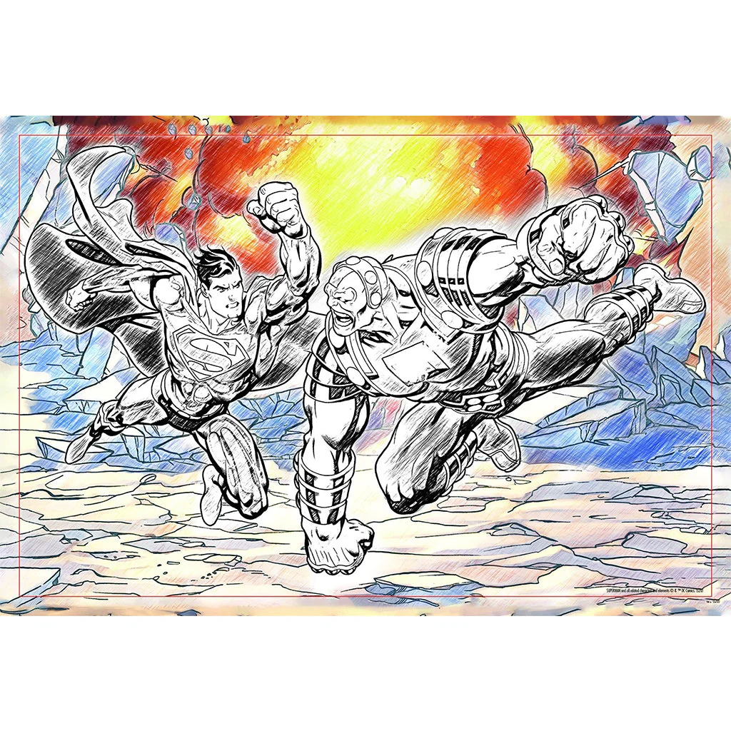 Puzzle: Scratch Off - Superman - Image 3