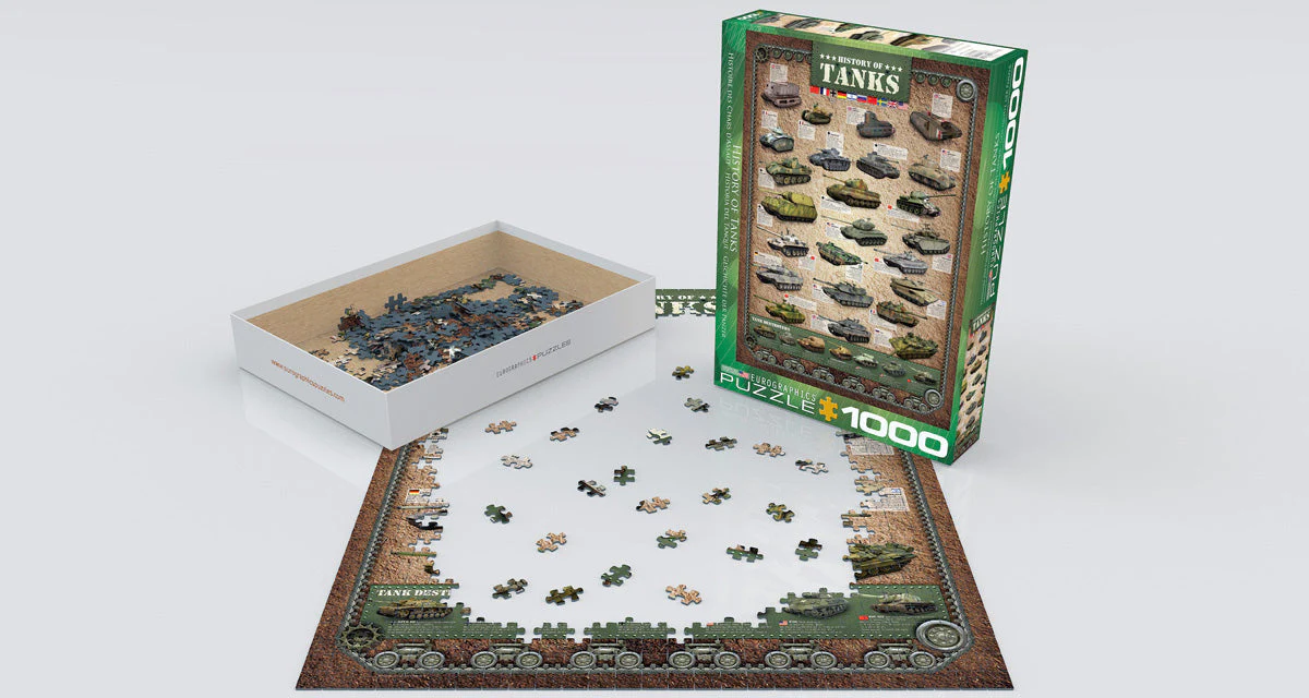 Puzzle: Sea & Land Transportation - History of Tanks - Image 2