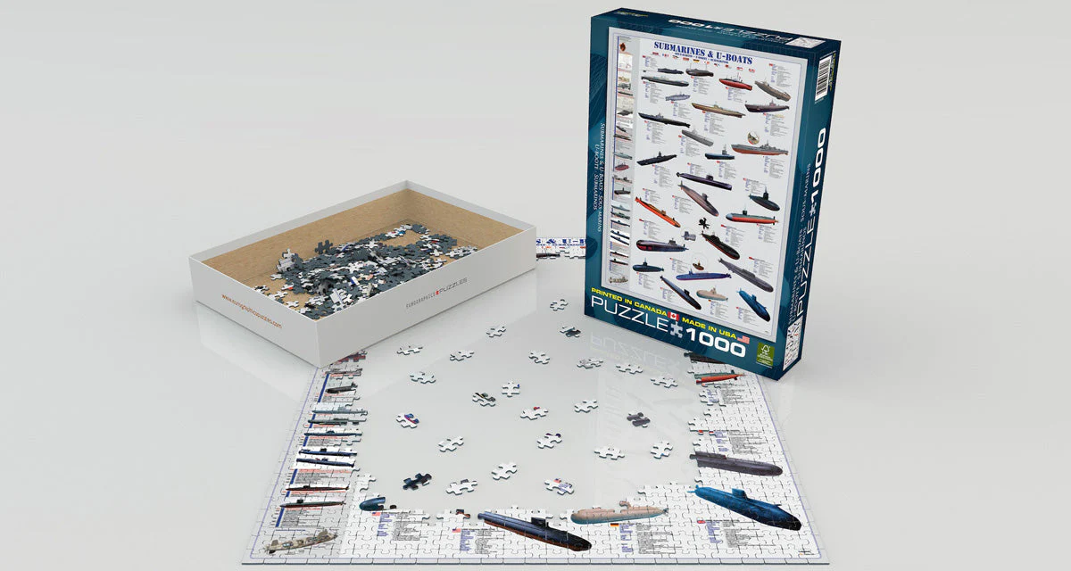 Puzzle: Sea & Land Transportation - Submarines & U-Boats - Image 2