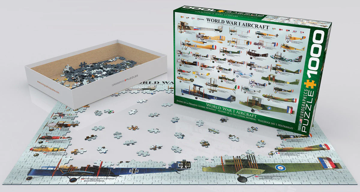 Puzzle: Sea & Land Transportation - World War I Aircraft - Image 2