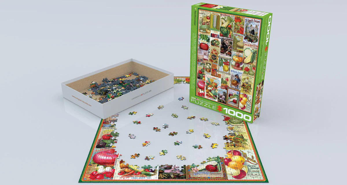 Puzzle: Seed Catalogue Collection - Vegetables Seed Catalogue Collection - Image 3