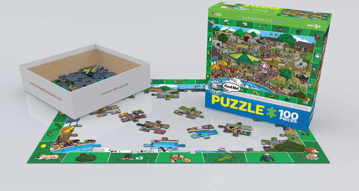 Puzzle: Spot & Find Puzzle Game - A Day in the Zoo - Image 2
