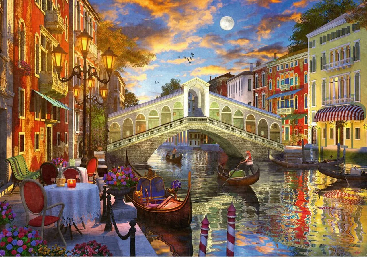 Puzzle: Sunset over Rialto - Image 2
