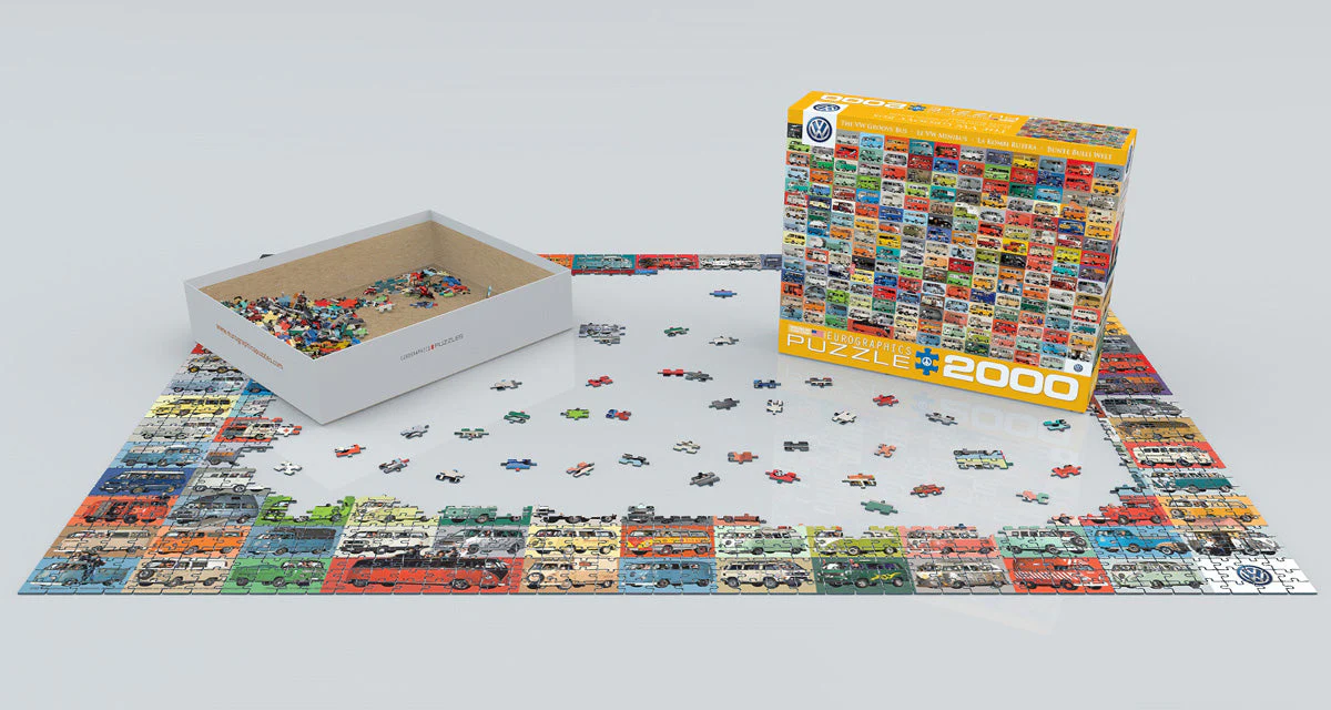 Puzzle: The BIG Puzzle Collection - The VW Groovy Bus - Image 2