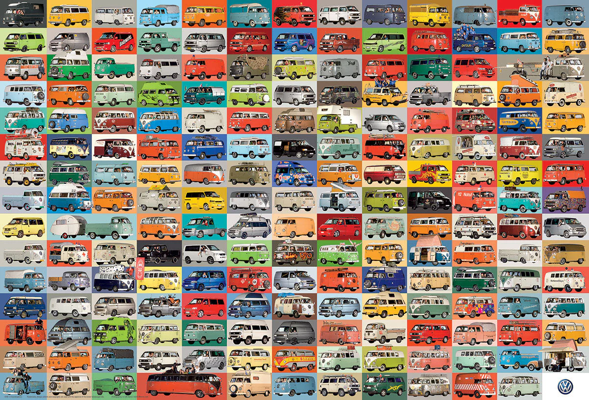 Puzzle: The BIG Puzzle Collection - The VW Groovy Bus - Image 3