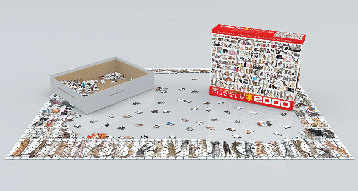 Puzzle: The BIG Puzzle Collection - The World of Cats - Image 2