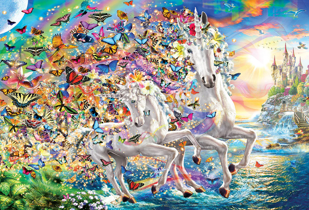 Puzzle: The BIG Puzzle Collection - Unicorn Fantasy - Image 2