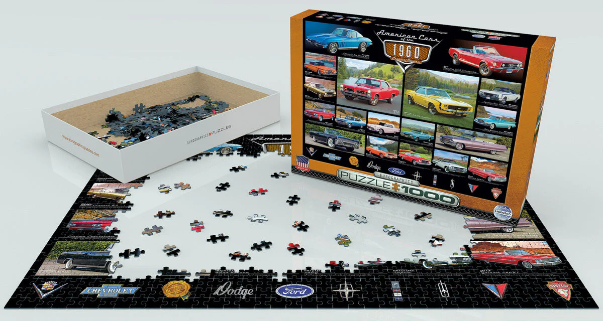Puzzle: The Cruisin' Series - American Cars of the 1960s - Image 2