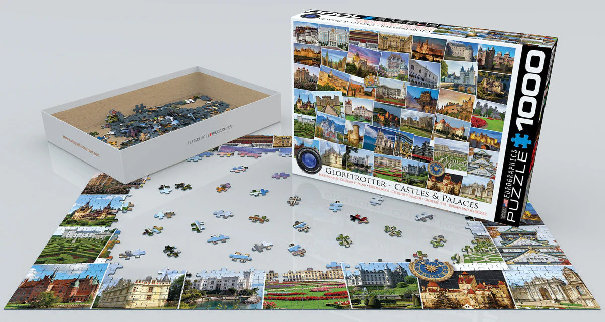 Puzzle: The Globetrotter Collection - Castles and Palaces Globetrotter - Image 3