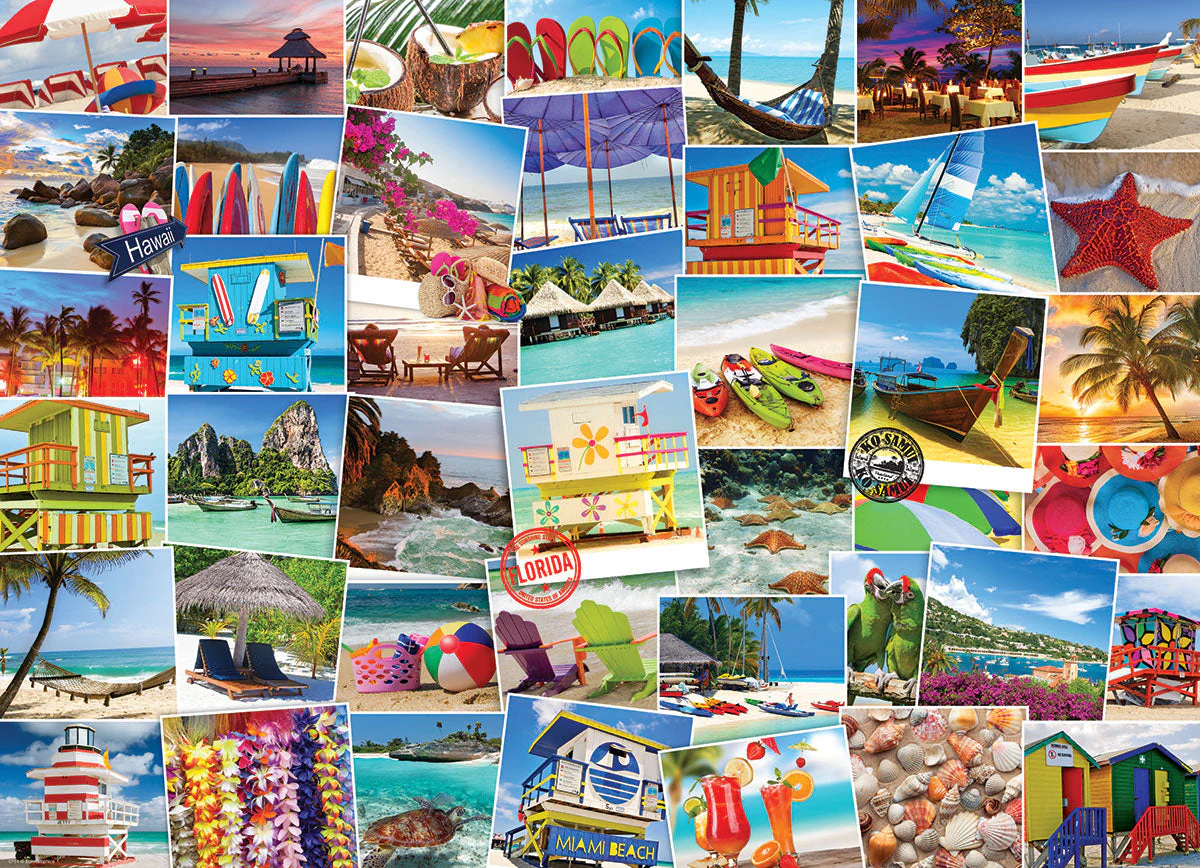 Puzzle: The Globetrotter Collection - Globetrotter Beaches - Image 2