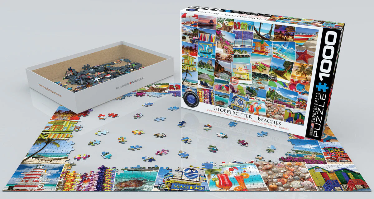Puzzle: The Globetrotter Collection - Globetrotter Beaches - Image 3