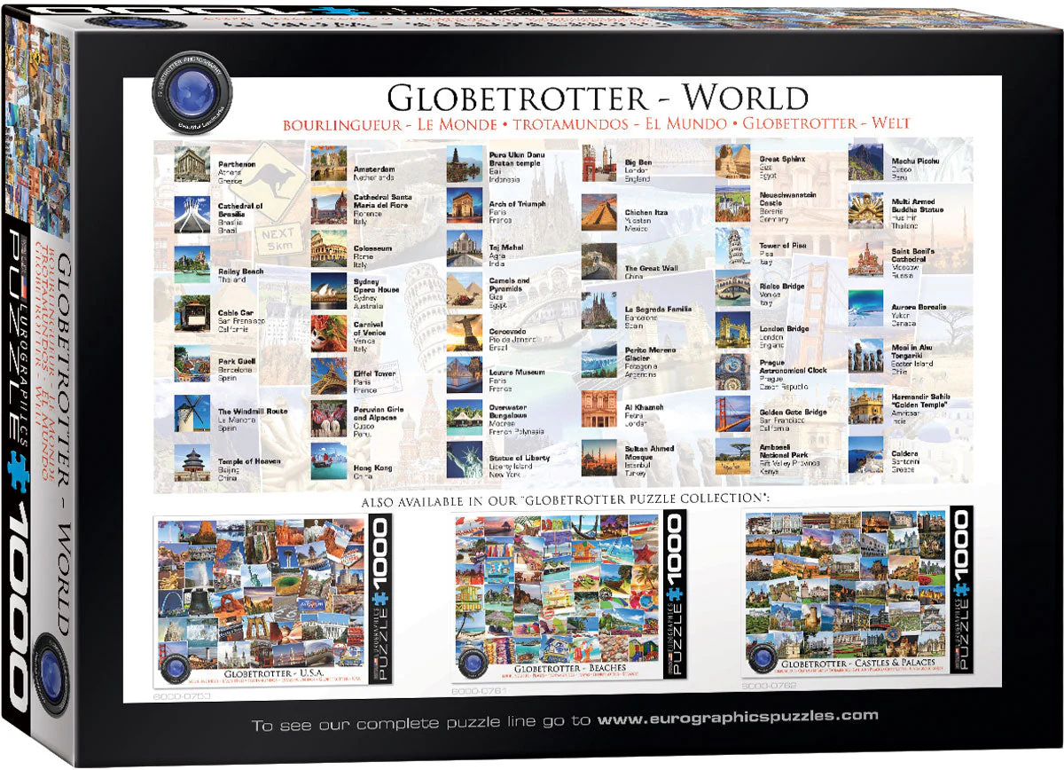 Puzzle: The Globetrotter Collection - Globetrotter World - Image 2