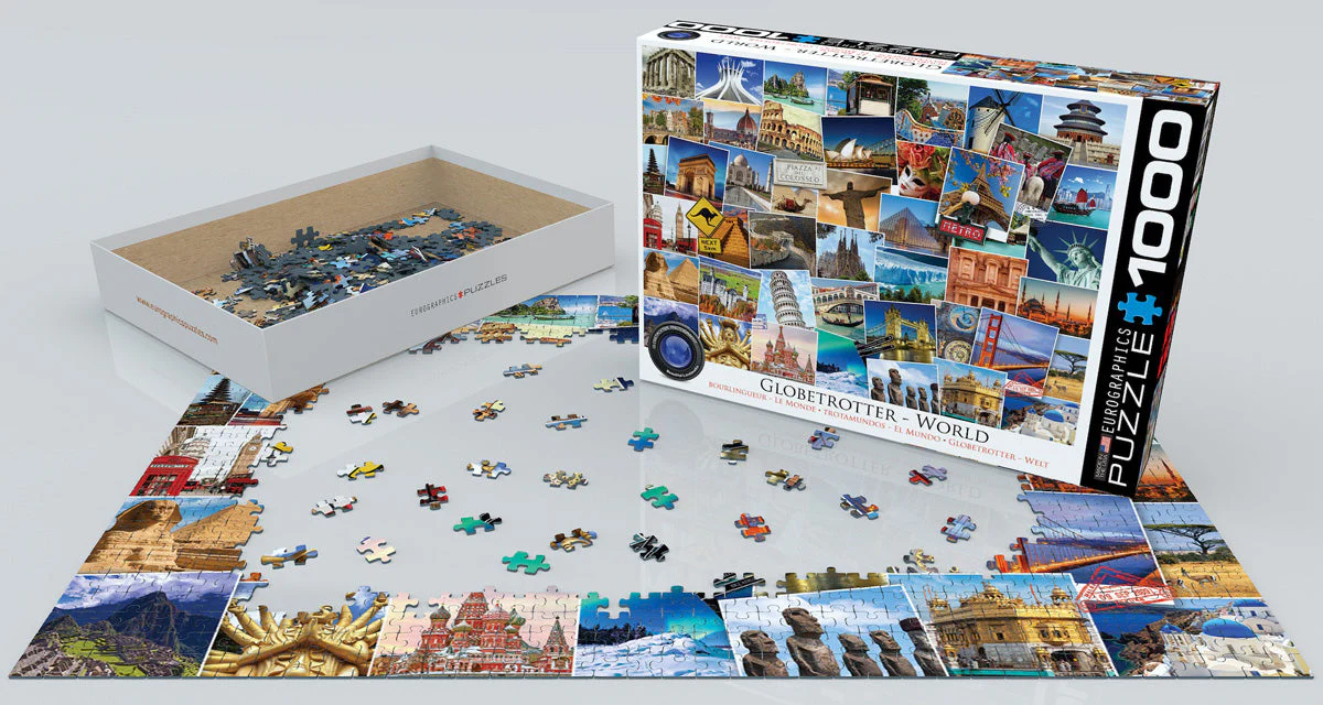 Puzzle: The Globetrotter Collection - Globetrotter World - Image 3