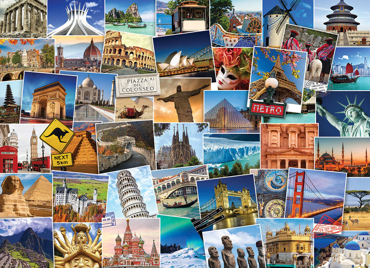 Puzzle: The Globetrotter Collection - Globetrotter World - Image 4