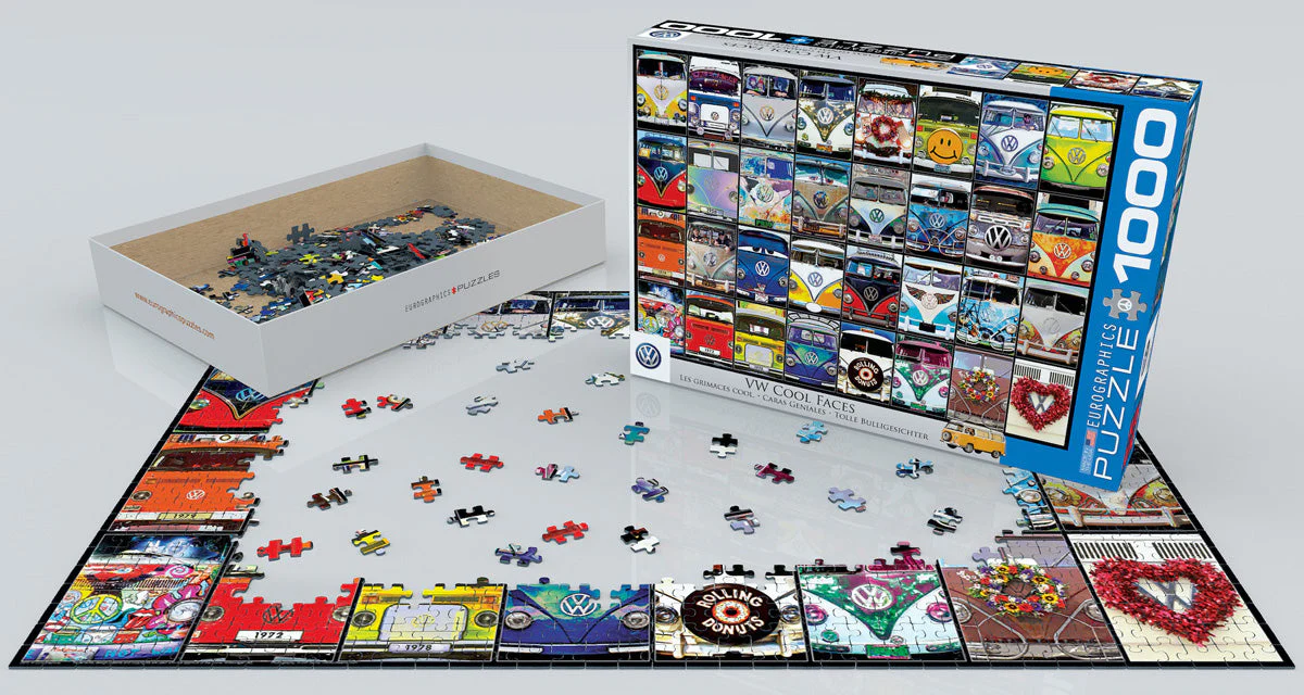 Puzzle: The VW Groovy Collection - VW Cool Faces - Image 3