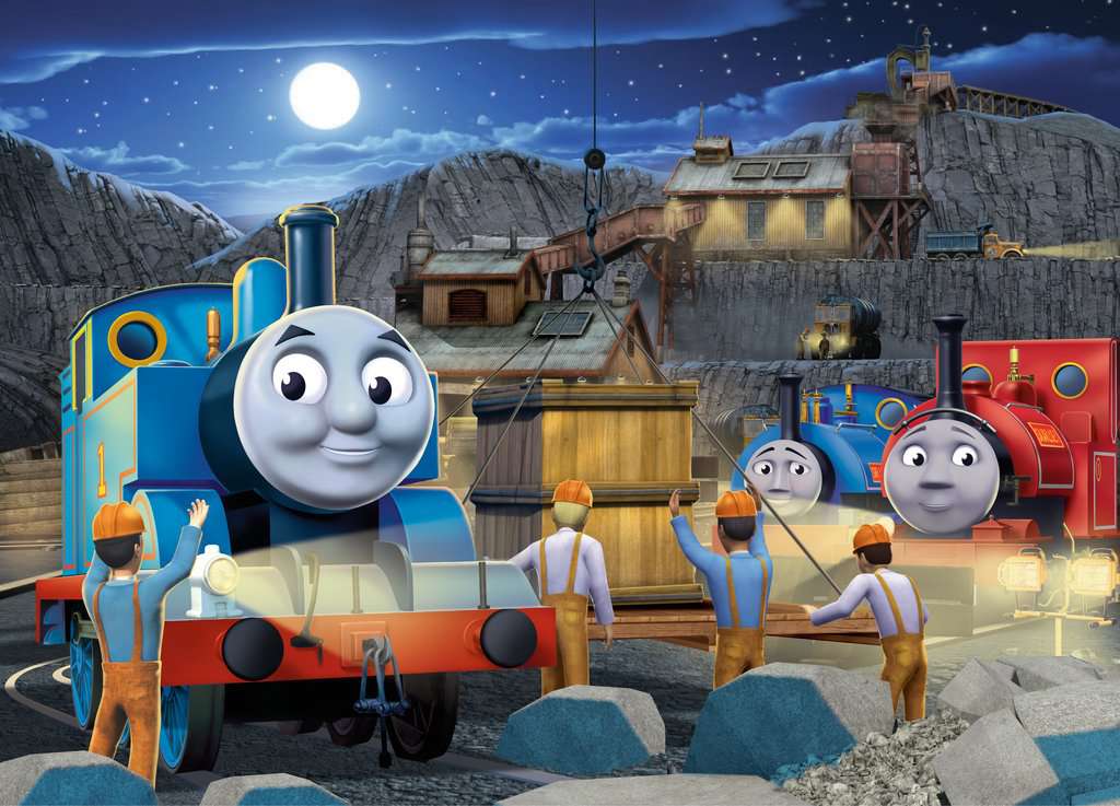 Puzzle: Thomas & Friends - Night Work - Image 2