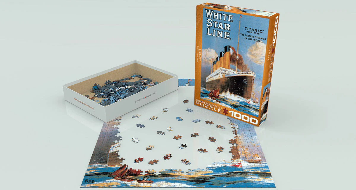 Puzzle: Titanic White Star Line - Image 2