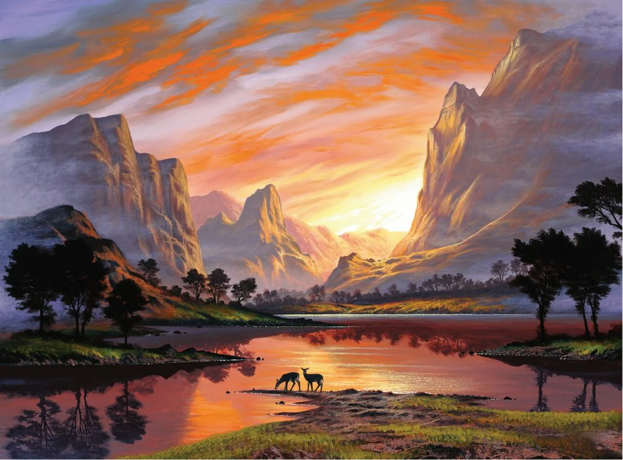 Puzzle: Tranquil Sunset - Image 2
