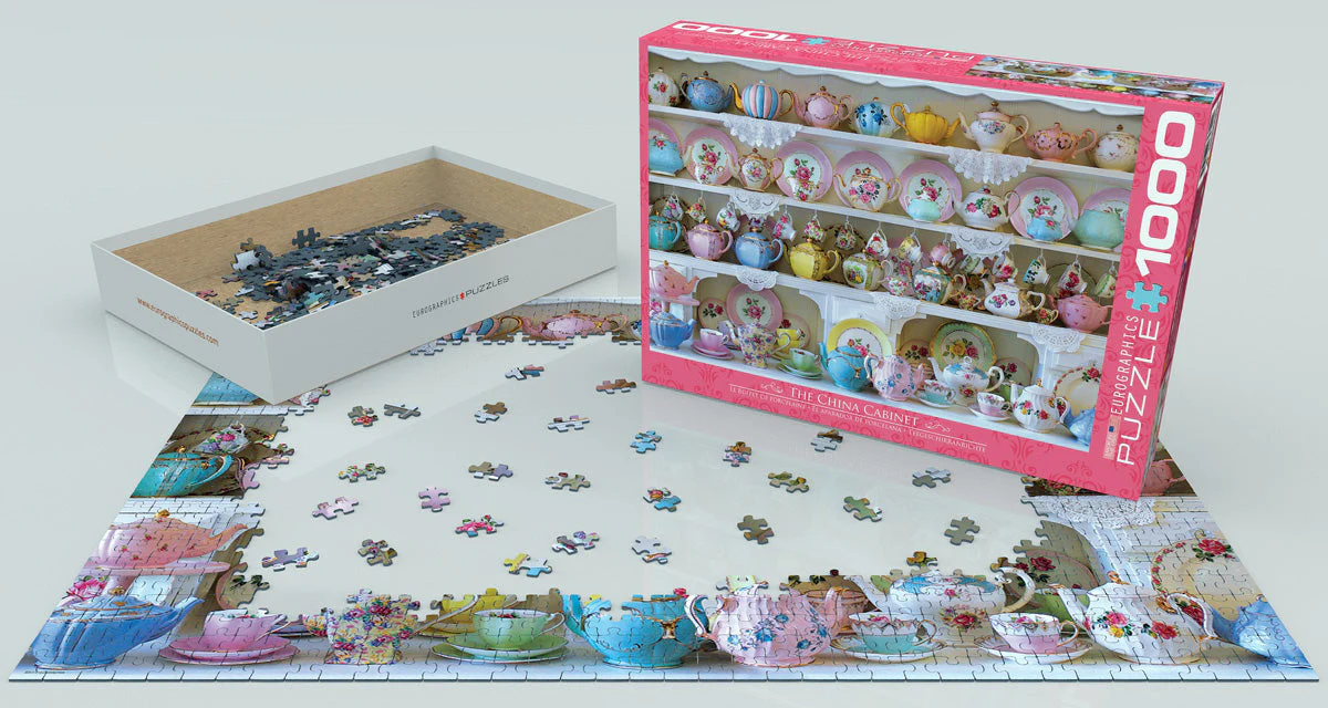 Puzzle: Vintage Tea Set collection - The China Cabinet - Image 2