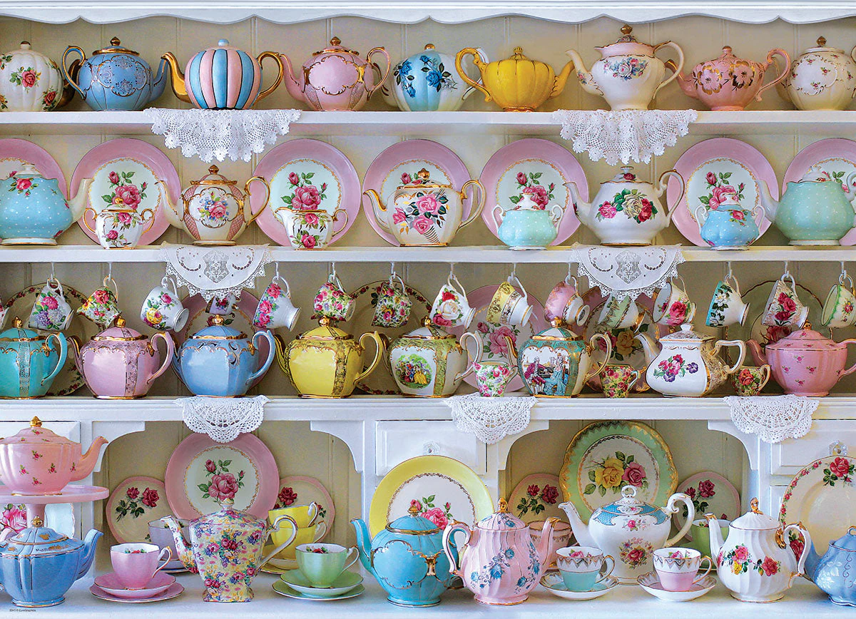Puzzle: Vintage Tea Set collection - The China Cabinet - Image 3