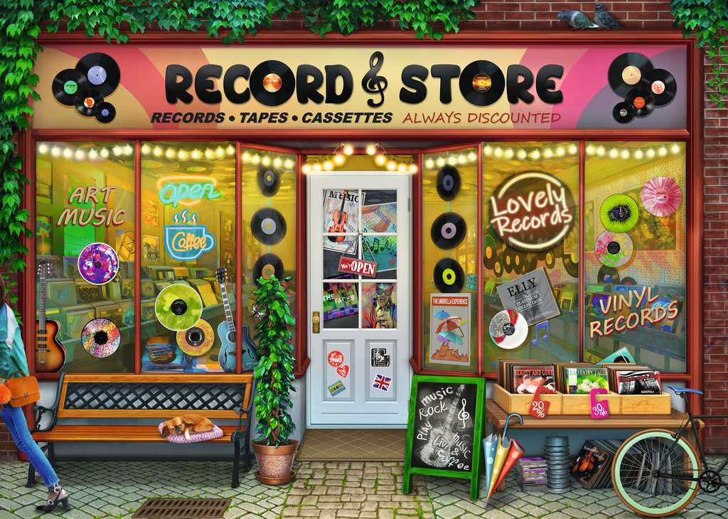 Puzzle: Vintage Vinyl - Image 2
