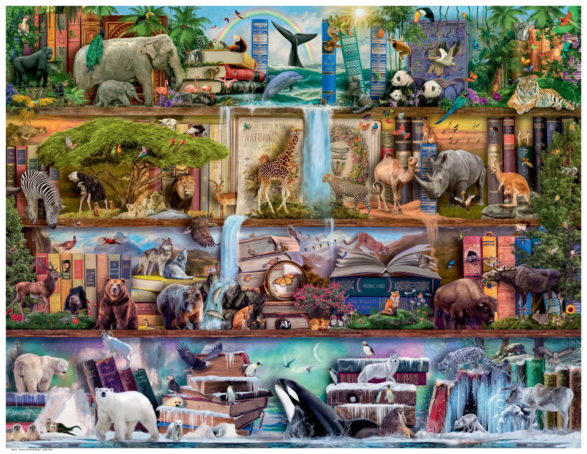 Puzzle: Wild Kingdom Shelves - Image 2