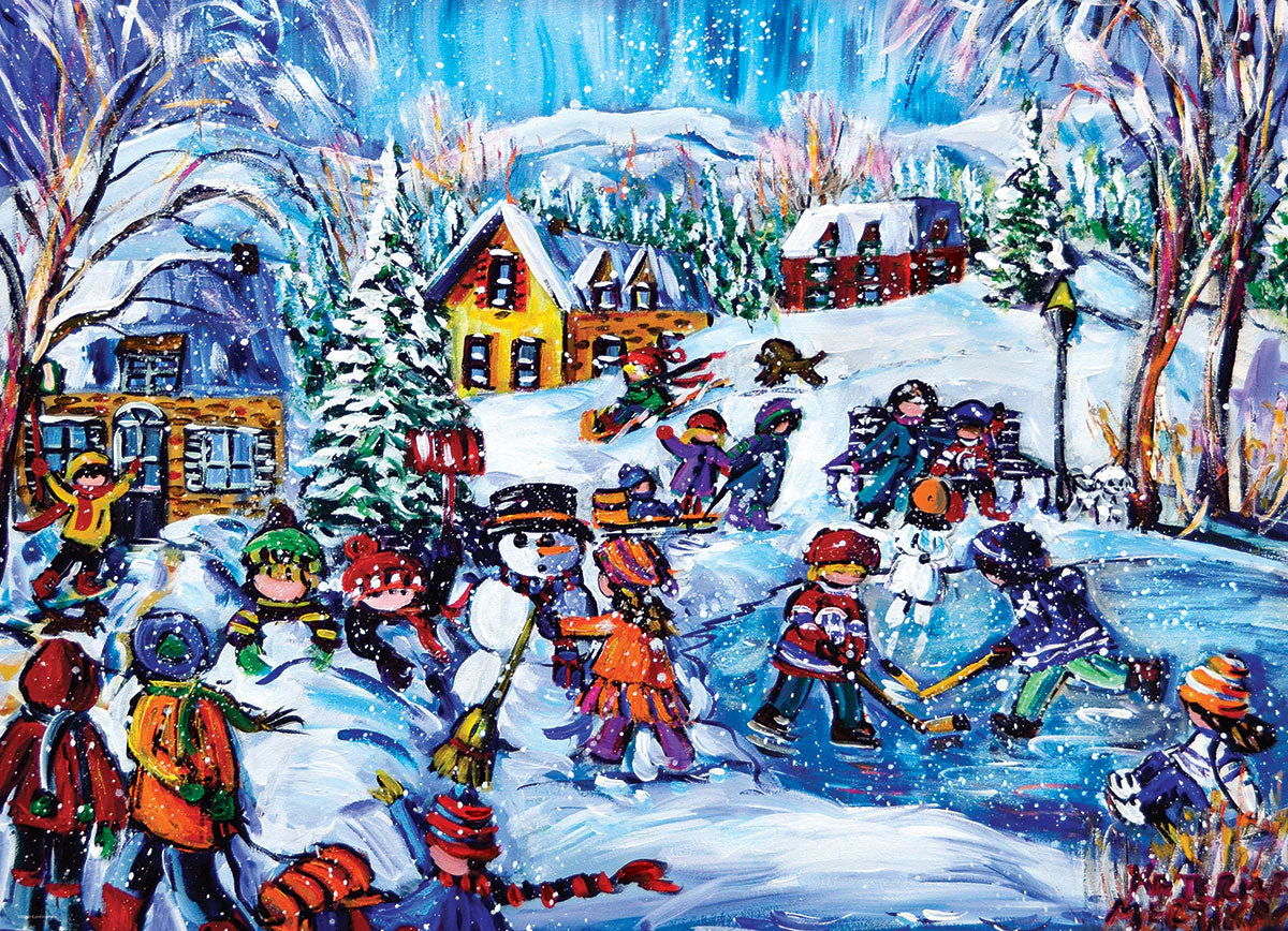 Puzzle: Winter Wonderland - Snow Day - Image 2