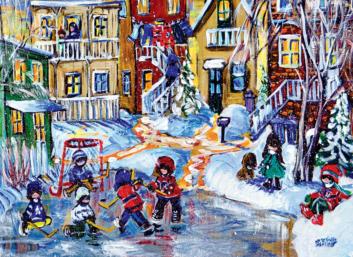Puzzle: Winter Wonderland - The Usual Gang - Image 2