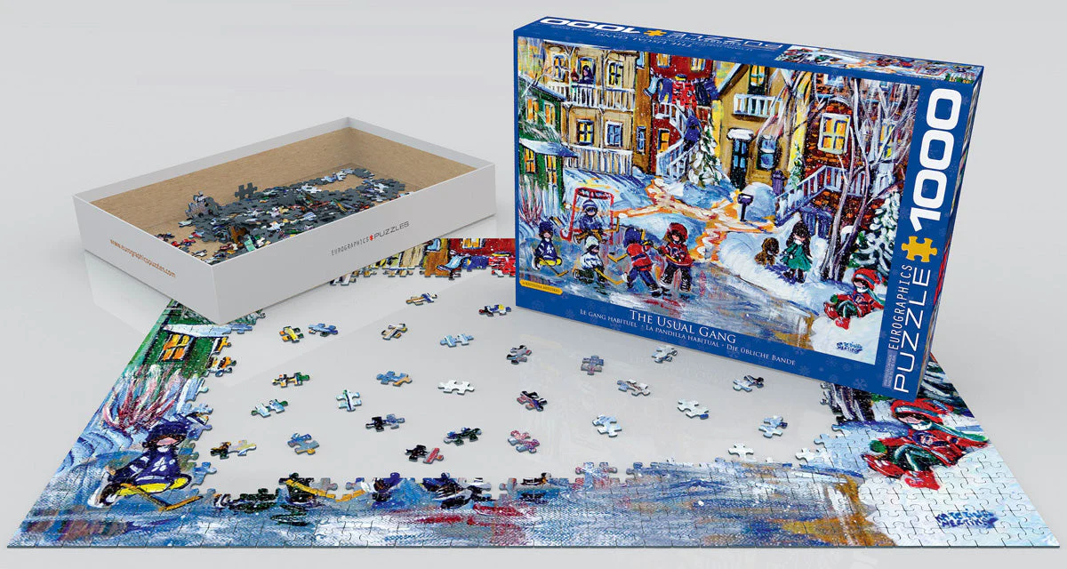 Puzzle: Winter Wonderland - The Usual Gang - Image 3